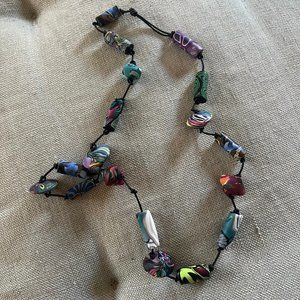 Funky Chunky Colorful Necklace